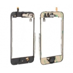 Plastic Mid Chassis Full Assembly replacement for iPhone 3Gs black