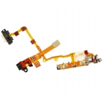 Headphone Audio Jack Flex Cable With Metal Buttons Pre-Installed Black repair parts for iPhone 3G