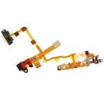 Headphone Audio Jack Flex Cable With Metal Buttons Pre-Installed Black repair parts for iPhone 3G 