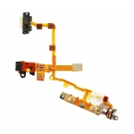 Headphone Audio Jack Flex Cable With Metal Buttons Pre-Installed Black repair parts for iPhone 3Gs