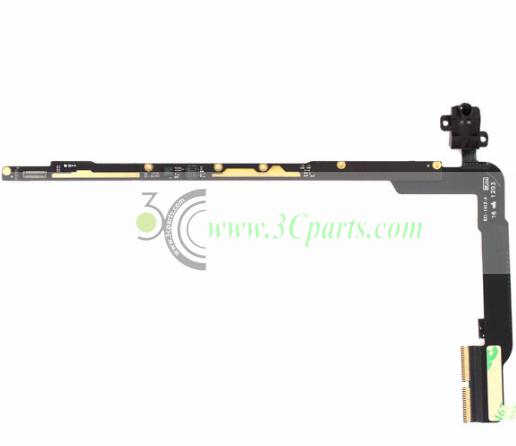 WiFi Version Headphone Jack with Board Replacement for iPad 3