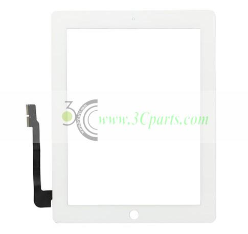 White Touch Screen Digitizer Replacement for iPad 3(The new iPad)