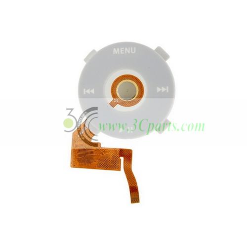 Click Wheel Ribbon Flex Cable White replacement for iPod Nano 1