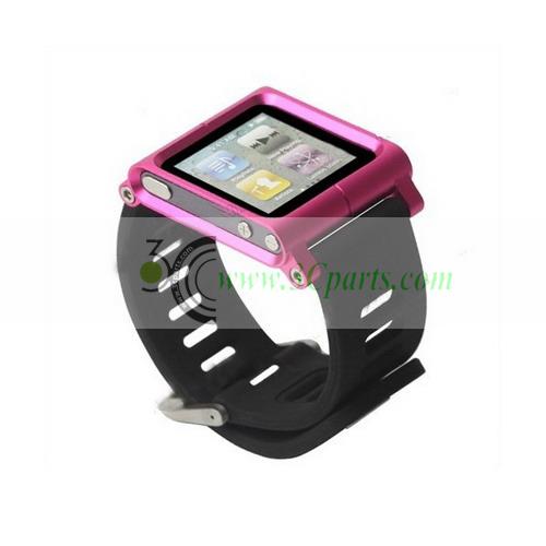 Aluminum Bracelet for iPod Nano 6 Pink