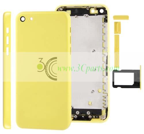 Back Cover with Side buttons and SIM Card Teay replacement for iPhone 5C
