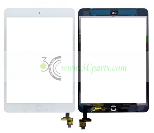 OEM Touch Screen Digitizer with Home Button IC for iPad Mini White/Black