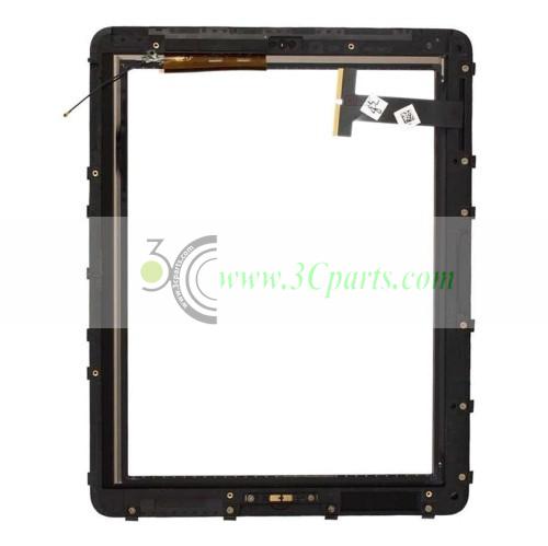 Touch Screen with Frame Assembly replacement for iPad 1 3G