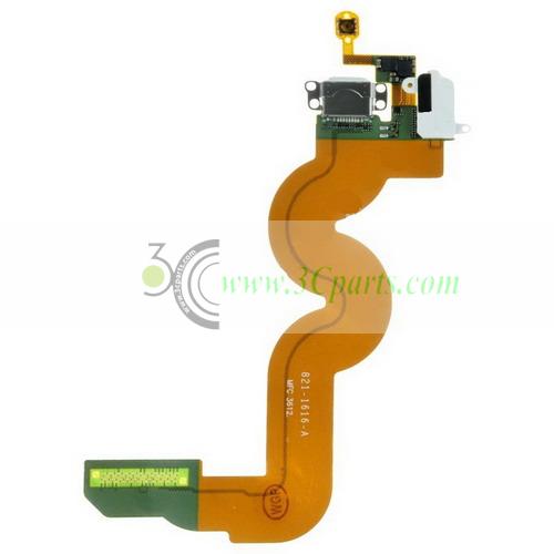 Lightning Connector Flex Cable replacement for iPod Touch 5 White