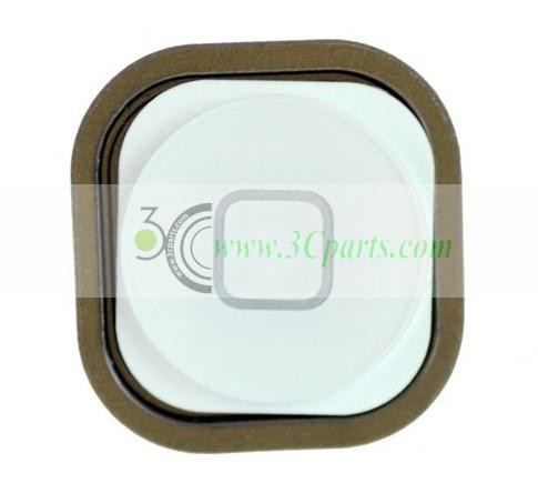 Home Button with Gasket White for iPod Touch 5