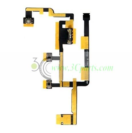 Power On Off Switch Flex Cable for iPad 2 CDMA