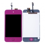 LCD Touch Digitizer Screen Assembly replacement Purple for iPod Touch 4