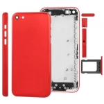 Plating Color Back Cover with Side buttons and Sim Card Teay replacement for iPhone 5C