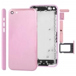 Plating Color Back Cover with Side buttons and Sim Card Teay replacement for iPhone 5C