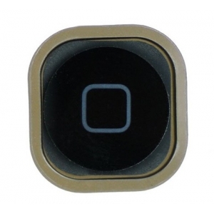 Home Button with Gasket Black for iPod Touch 5