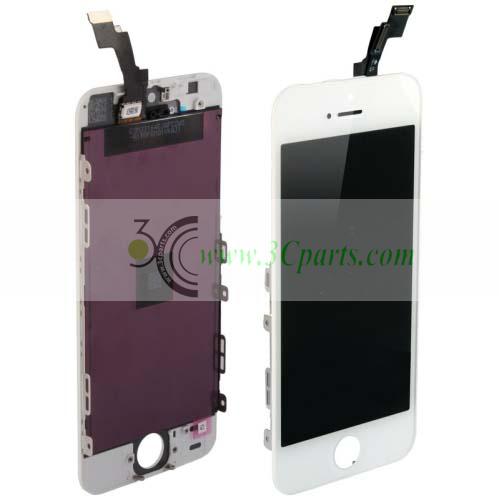 LCD with Touch Screen Digitizer Assembly Replacement for iPhone 5S