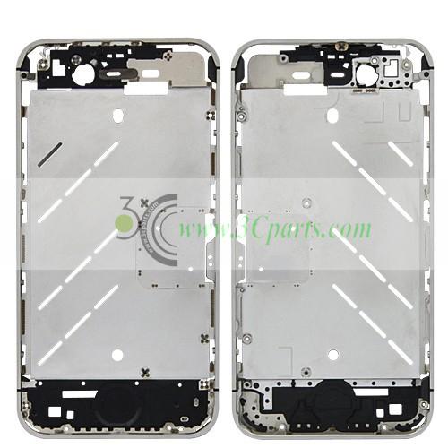 Mid Frame Bezel Silver replacement for iPhone 4s