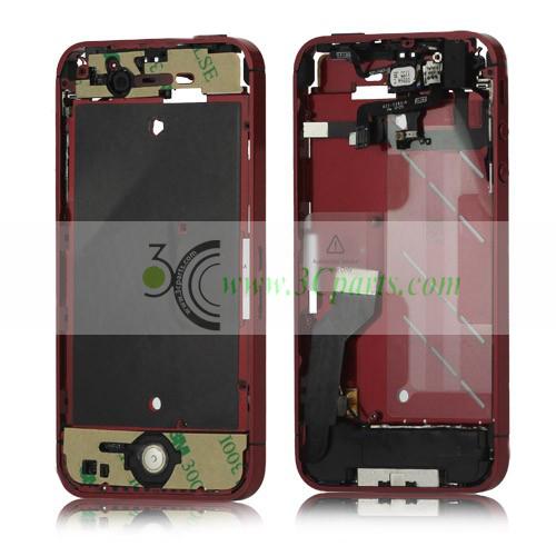 Plated Color Middle Plate Frame Assembly replacement for iPhone 4s