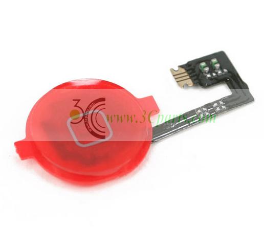 Colorful Home Button with Flex Cable replacement for iPhone 4s