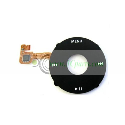 Click Wheel Black replacement for iPod Classic