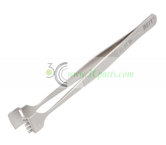 BST-91-5T SA Stainless Steel High Rigidity Wafer Tweezers