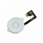 High Quality Home Button with PCB Membrane Flex Cable for iPhone 4 Black/White