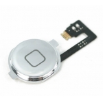 Plated Mirror effect Home Button with Flex  replacement for iPhone 4