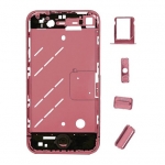 Plated Color Middle Frame with Side Buttons replacement for iPhone 4G