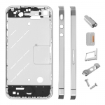 Plated Middle Frame with Side Buttons replacement for iPhone 4G