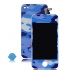 Camouflage Conversion Kit( (LCD Assembly + Back Housing + Home Button) replacement for iPhone 4