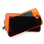 Mirror Plating Color Conversion Kit( (LCD Assembly + Back Housing + Home Button) replacement for iPhone 4