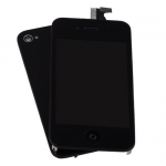 Black LCD Screen Assembly with Back Cover replacement  for iPhone 4 CDMA