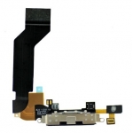 OEM Dock Connector with Flex Cable replacement for iPhone 4s Black/White
