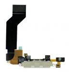 High Quality Dock Connector with Flex Cable replacement for iPhone 4s Black/White​