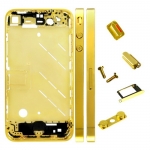 Plated Gold Mid Frame Bezel replacement for iPhone 4s