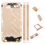 Plated Gold Mid Frame Bezel replacement for iPhone 4s