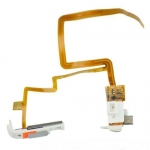 Headphone Jack Flex Cable and Hold Switch White replacement for iPod Video 60 80GB