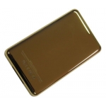Gold Plated Rear Panel Back Cover replacement for iPod Video