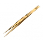 Gold Plated BST-SS-SA Stainless Steel Tweezers