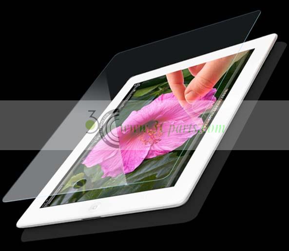 Transparent Tempered Glass LCD Screen Protector for iPad 3(The New iPad)