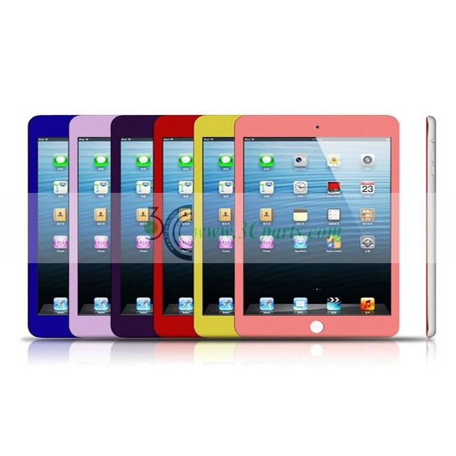 Color Tempered Glass LCD Screen Protector for iPad 4