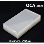 50pcs OCA Optical Clear Adhesive 0.25mm for iPhone 5C LCD Digitizer