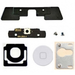 Digitizer Mounting Kit with Black/White Button for iPad 3 Repair Parts(6 in 1)