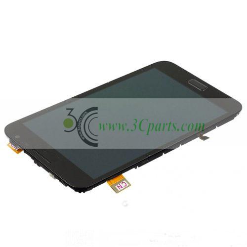 Full LCD Digitizer Assembly with Front Housing Black replacement for Samsung i9220 N7000 Galaxy Note