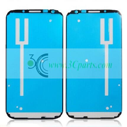 Front Housing Frame Bezel Plate Adhesive Sticker for Samsung N7100 Galaxy Note 2