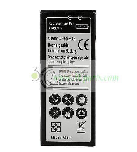 1800mAh Battery LS1 replacement for BlackBerry Z10