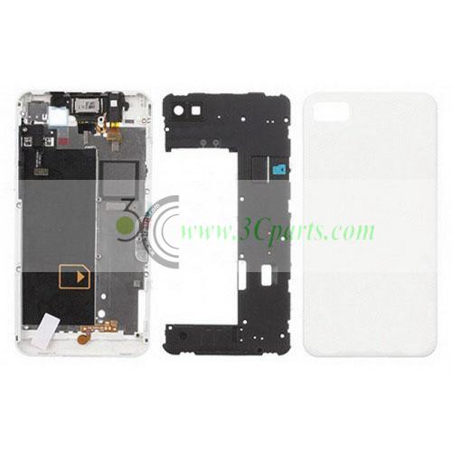 Back Cover Housing Assembly (4G) replacement for BlackBerry Z10 White