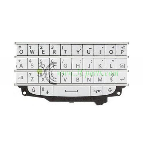QWERTY Keypad replacement White for BlackBerry Q10