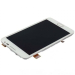 Full LCD Digitizer Assembly wite Front Housing White replacement for Samsung i9220 N7000 Galaxy Note