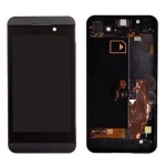 LCD with Touch Screen Degitizer Assembly with Frame 3G replacement for BlackBerry Z10 Black