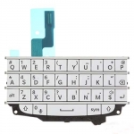 QWERTY Keypad with Keypad Board replacement White for BlackBerry Q10